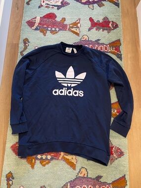 Adidas Trefoil Men's Pullover Sweatshirt Crewneck Sweater